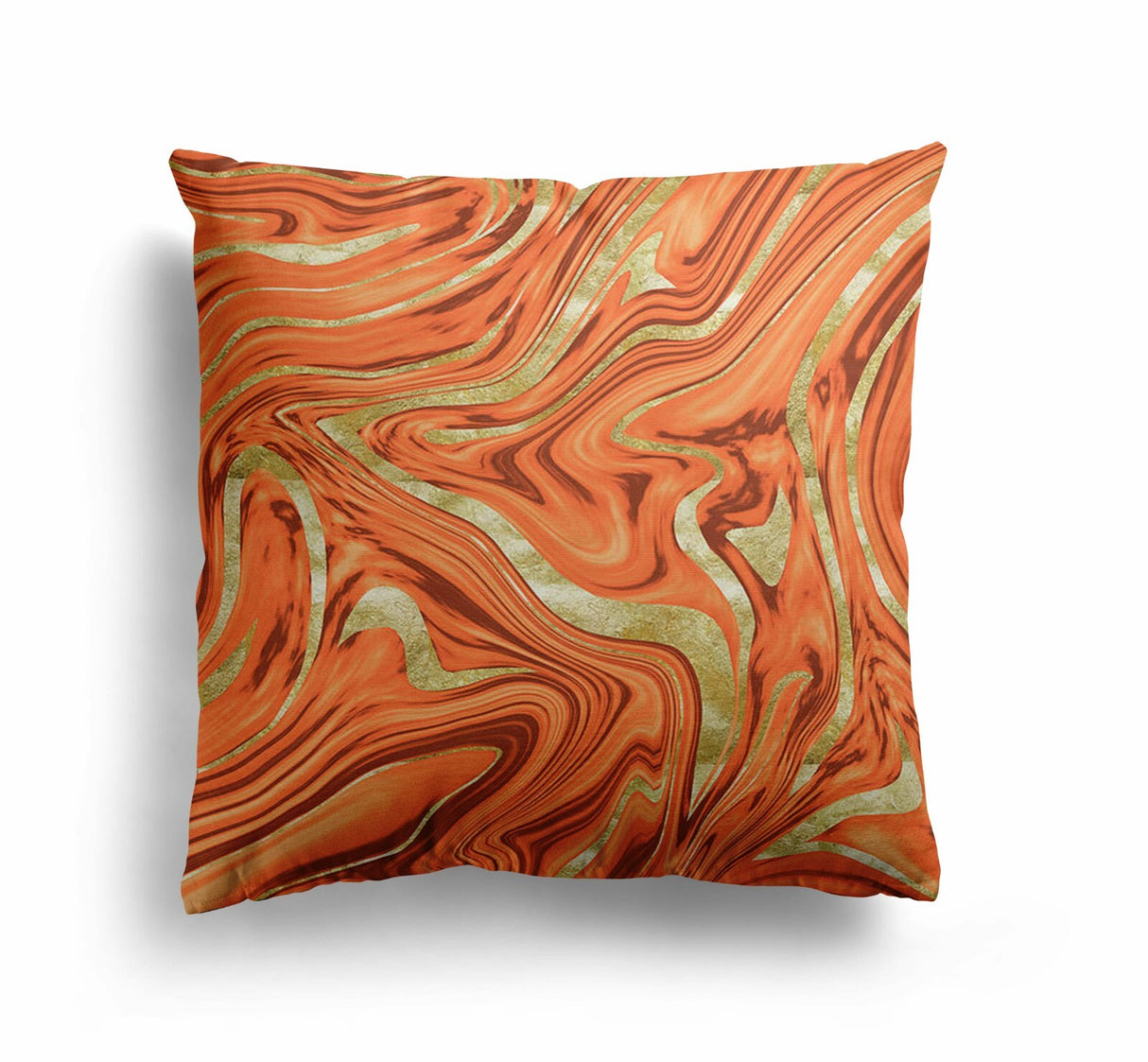 Liquid Marble Custom Design Coloured Novelty Square Filled Cushion Decor Gift