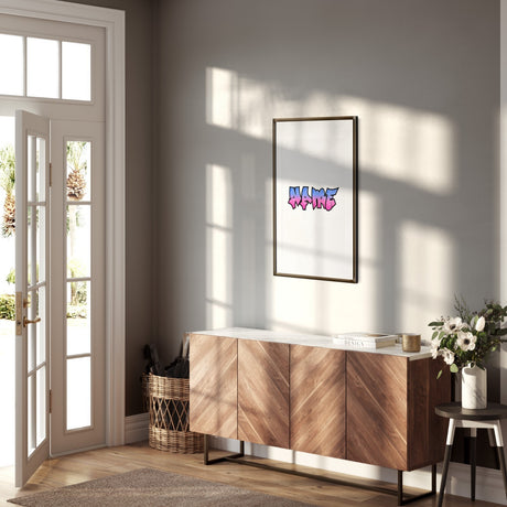 Custom Name Urban Graffiti Wall Art Poster Personalised Street Style Print