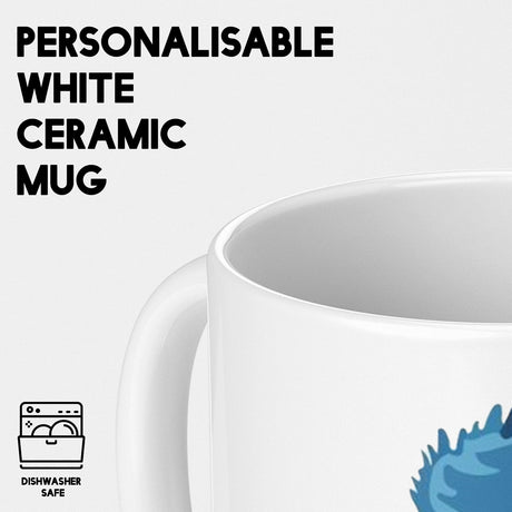 Personalised Woolly Hat Custom Printed Coffee Tea Mug Coaster Gift Him Her