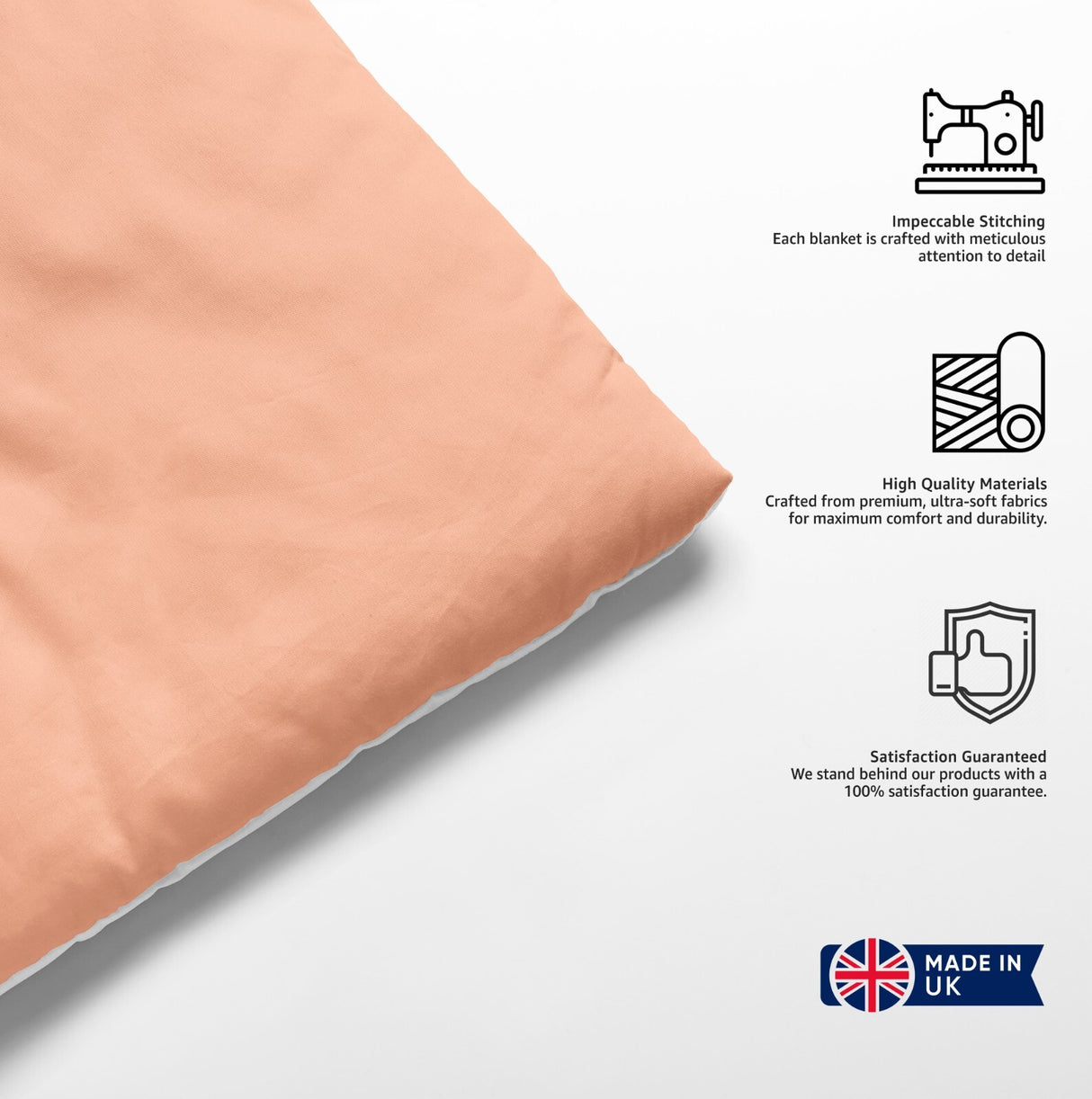 Personalised Name Alphabet Onyx Font Toddler Cot Bed Duvet Cover + Pillowcase