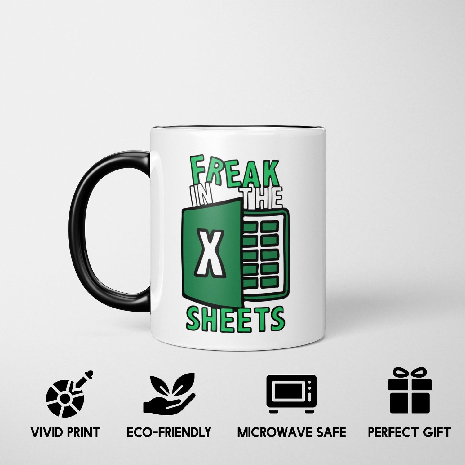 Freak In The Sheet Heat Sensitive Magic Colour Changing Mug Novelty Drink Cup