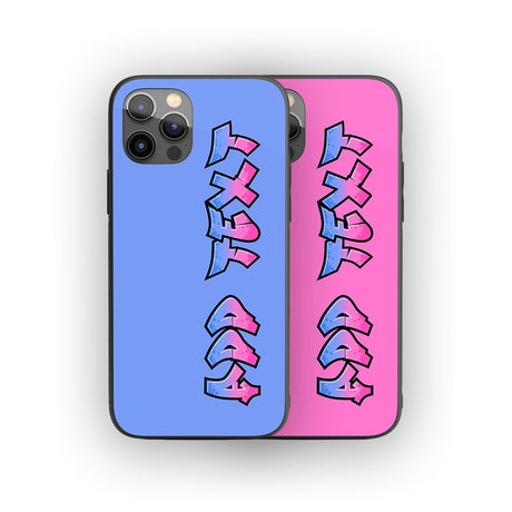 Urban Graffiti Name Personalised Custom Gift Cover - Printed iPhone Black Case