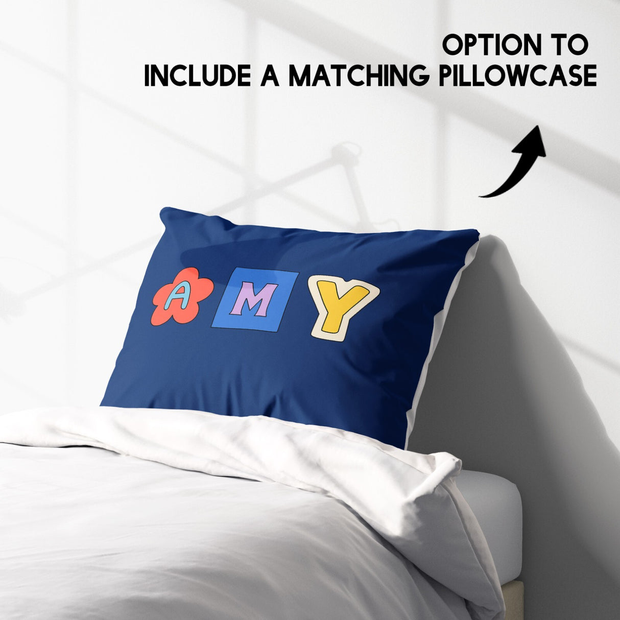 Personalised Ransom Note Cut Out Print Soft Single Size Novelty Bed Duvet Cover