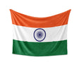 Indian Flag Gift - Cozy Custom Made Soft Warm Fleece Blanket Home Decor Throw