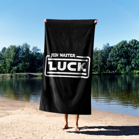 Jedi Star Wars Theme Inspired Personalise Name Absorbent Beach Bath Sheet Towel