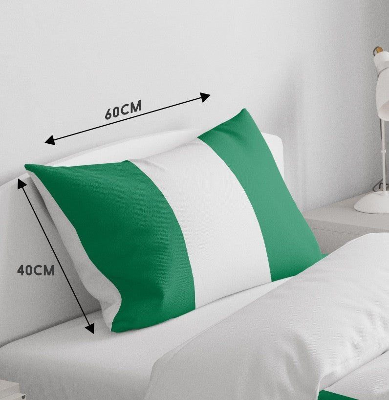 Nigeria Flag Nigerian Cot Bed Duvet Cover Toddler Pillowcase Design Gift Custom