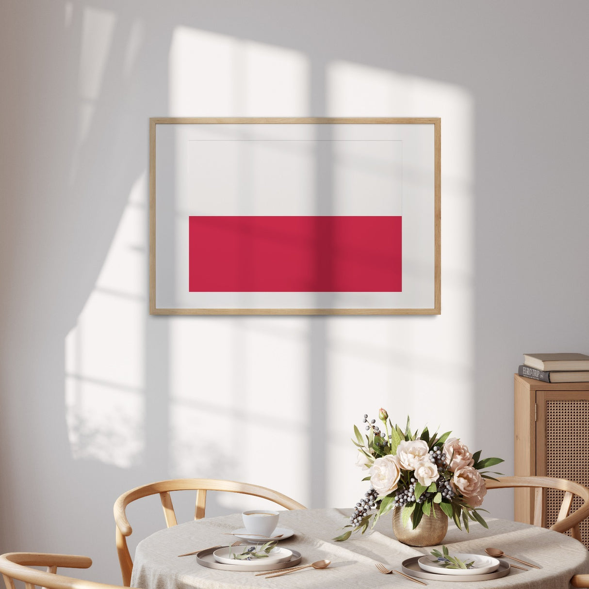 Poland Flag Polish Design Custom Wall Art Poster Picture Print Decor Patriotic