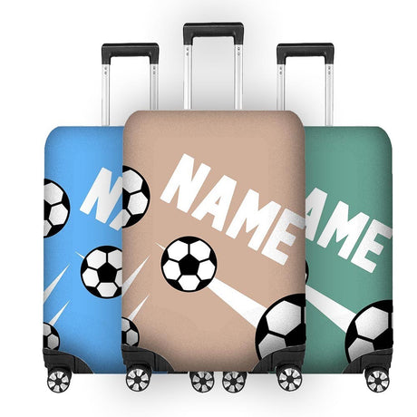 Football Strike Boy Gift Custom Luggage Cover Personalise Suitcase Protect Cool