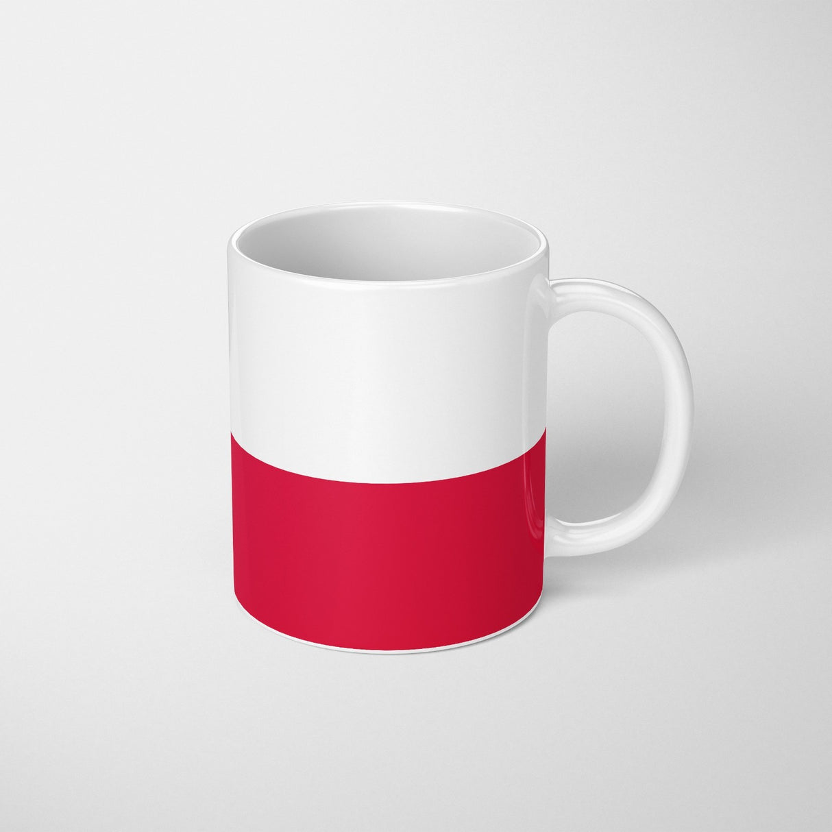 Poland Flag Polish Design Coffee Tea Mug Set Coaster Gift Him Her Custom Print