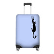 Black Cat Slipping Scratch Luggage Cover – GIft Personalised Suitcase Protector