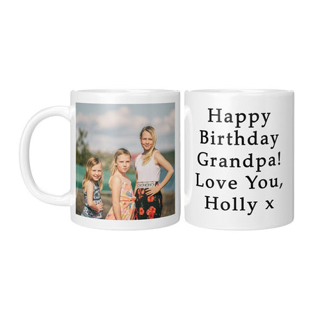 Personalised Upload Your Own Photos Custom Text Coffee Cup Tea Mug Gift Him Her