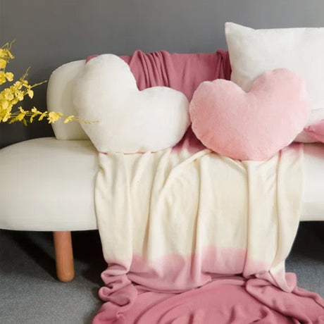 Soft Cuddly Heart Love Shaped Cushion Plush Pillow Custom Sizes & Colour Options
