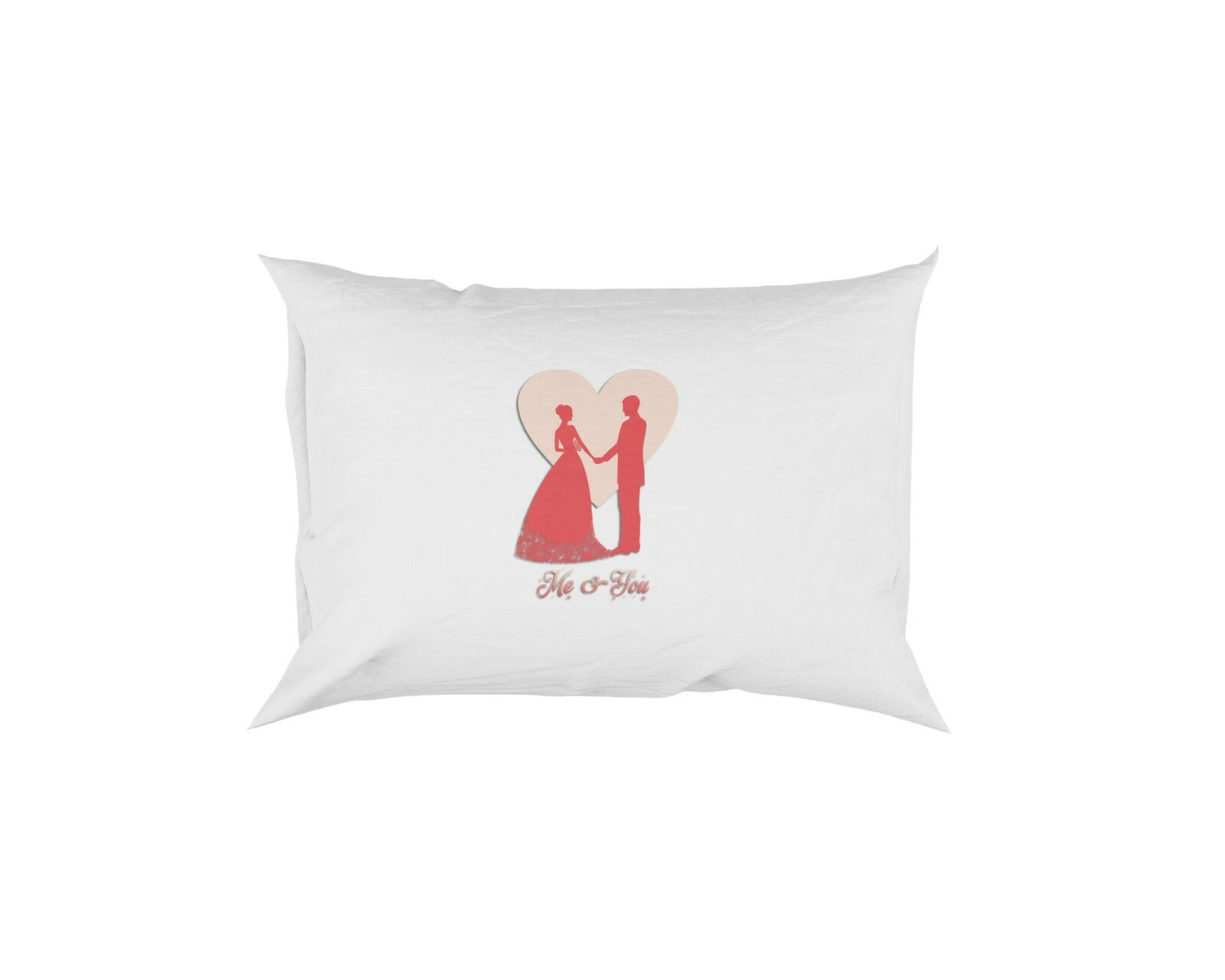 Couples Love Bride Groom Anniversary Soft Pillowcase Pillow Case Cover