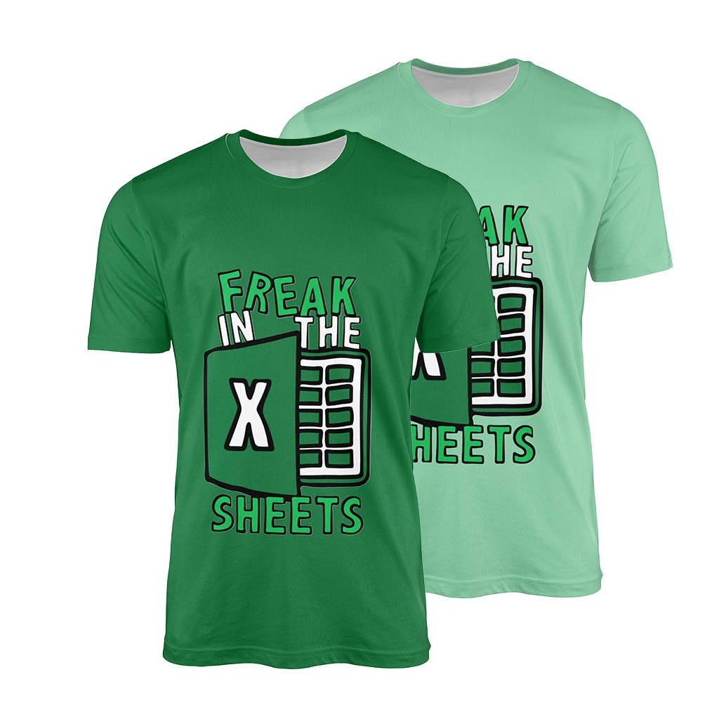 Personalised Freak In The Sheets Funny Joke Printed T-Shirt Choose Colour Unisex