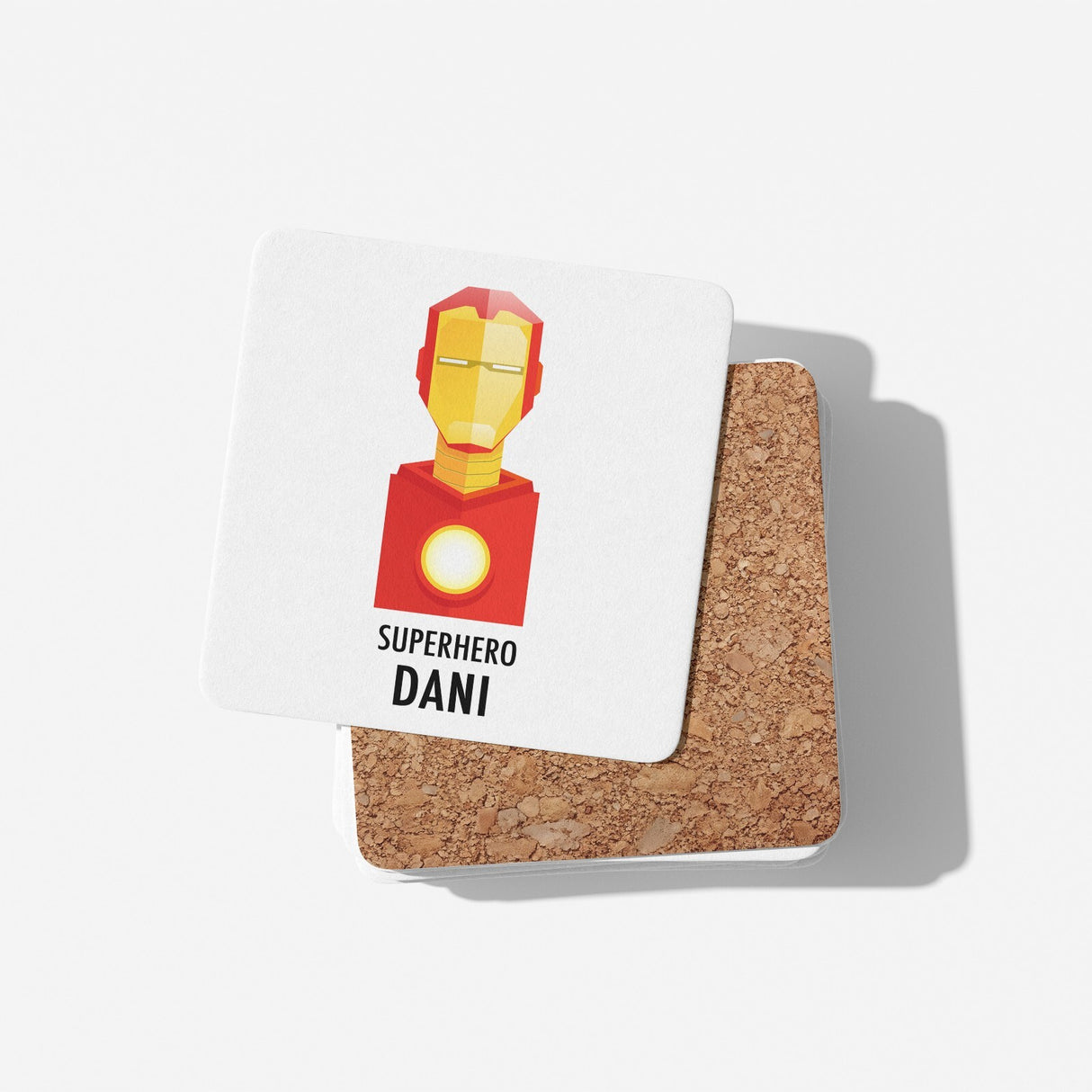 Superhero Personalised Name Kids Tea Coffee Drink Mug Gift Mug Set Coaster Cup