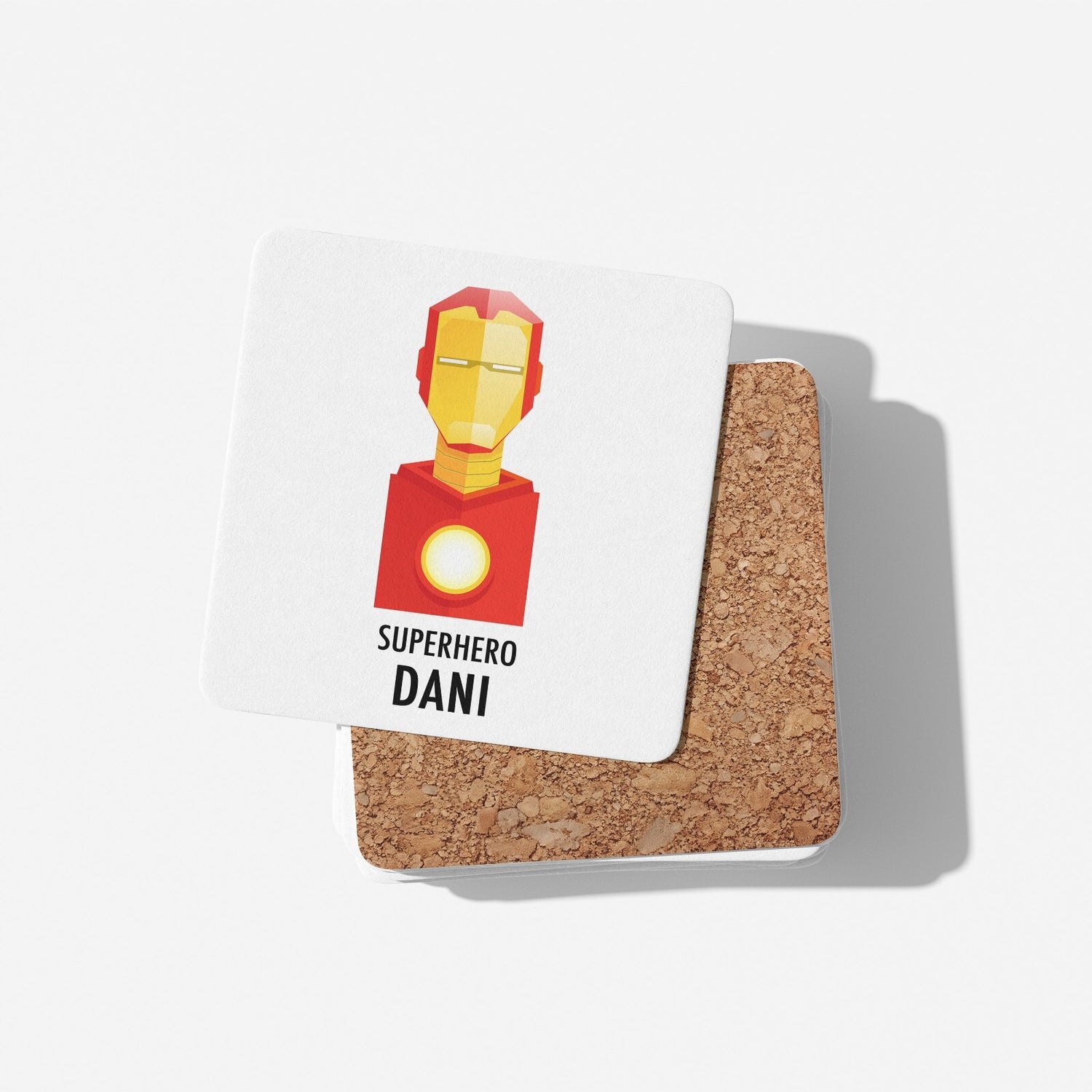 Superhero Personalised Name Kids Tea Coffee Drink Mug Gift Mug Set Coaster Cup