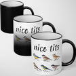 Nice T*ts Heat Sensitive Magic Colour Changing Mug Novelty Drink Cup Gift Idea