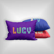 Personalised Kids Alphabet Onyx Customised Printed Soft Pillowcase Pillow