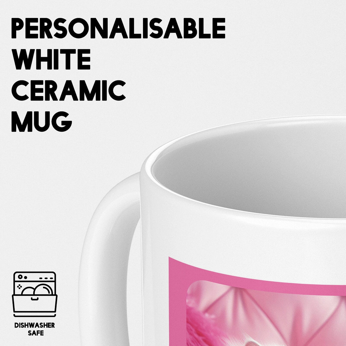 Personalised Music Player Custom Song Image Gift Coffee Tea Mug + Coaster Option