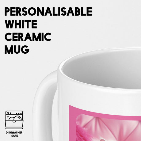 Personalised Music Player Custom Song Image Gift Coffee Tea Mug + Coaster Option