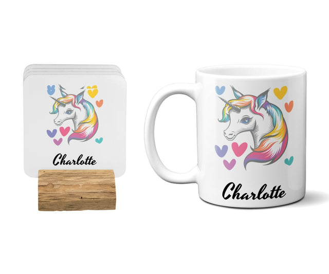 Unicorn Love Coffee Tea Mug 11oz Mug And Coaster Set Option