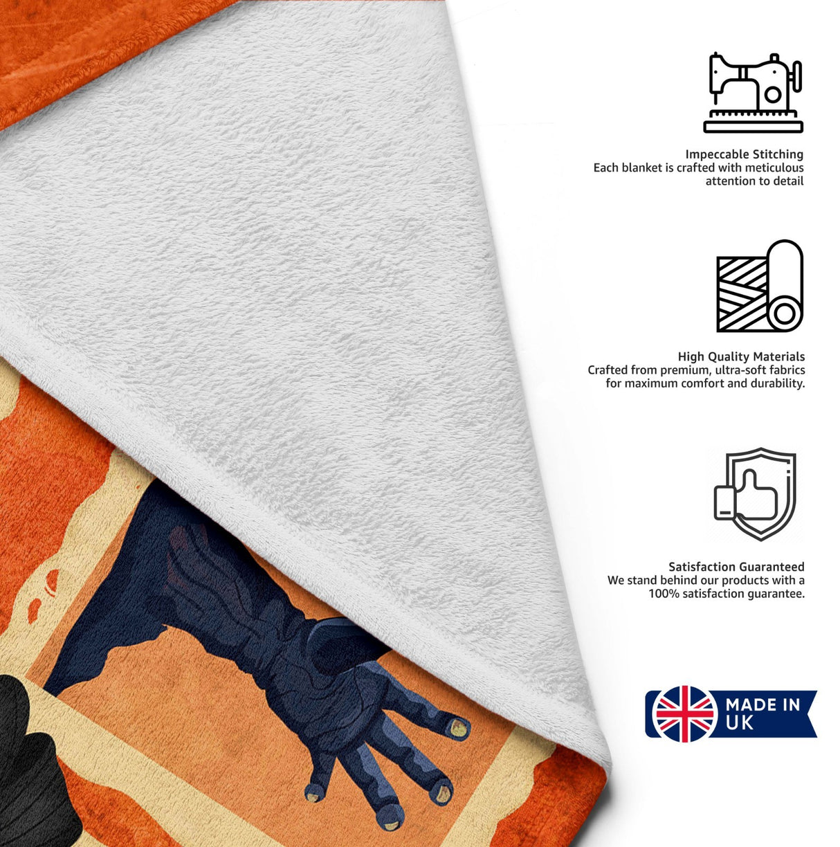 Custom Halloween Spooky Personalised Name Absorbent Beach Bath Sheet Towel Gift