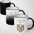 I Otterly Adore You Heat Sensitive Magic Colour Changing Mug Novelty Gift Cup