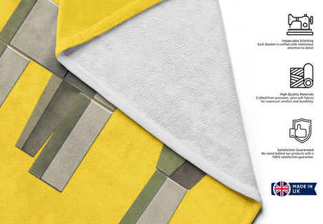 Personalised Geometal 3D Text Custom Coloured Absorbent Beach Bath Sheet Towel