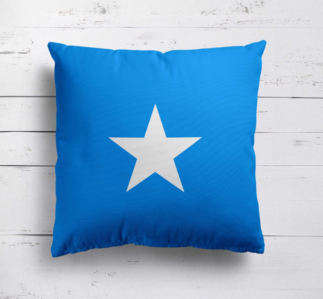 Somalia Flag Design Filled Square Cushion Decorative Throw Gift Any Size Patriot