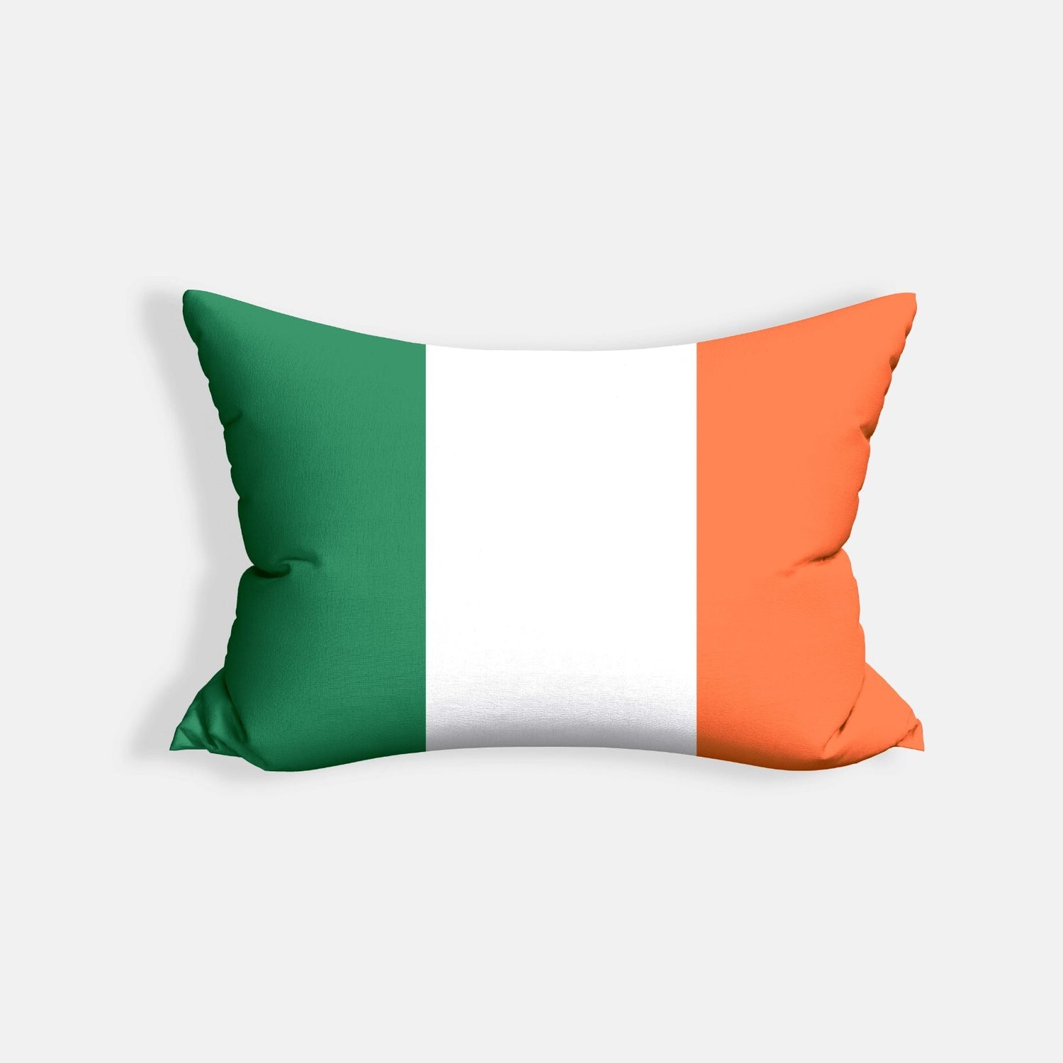 Ireland Flag Irish Tricolour Custom Made Novelty Printed Soft Pillowcase Pillow