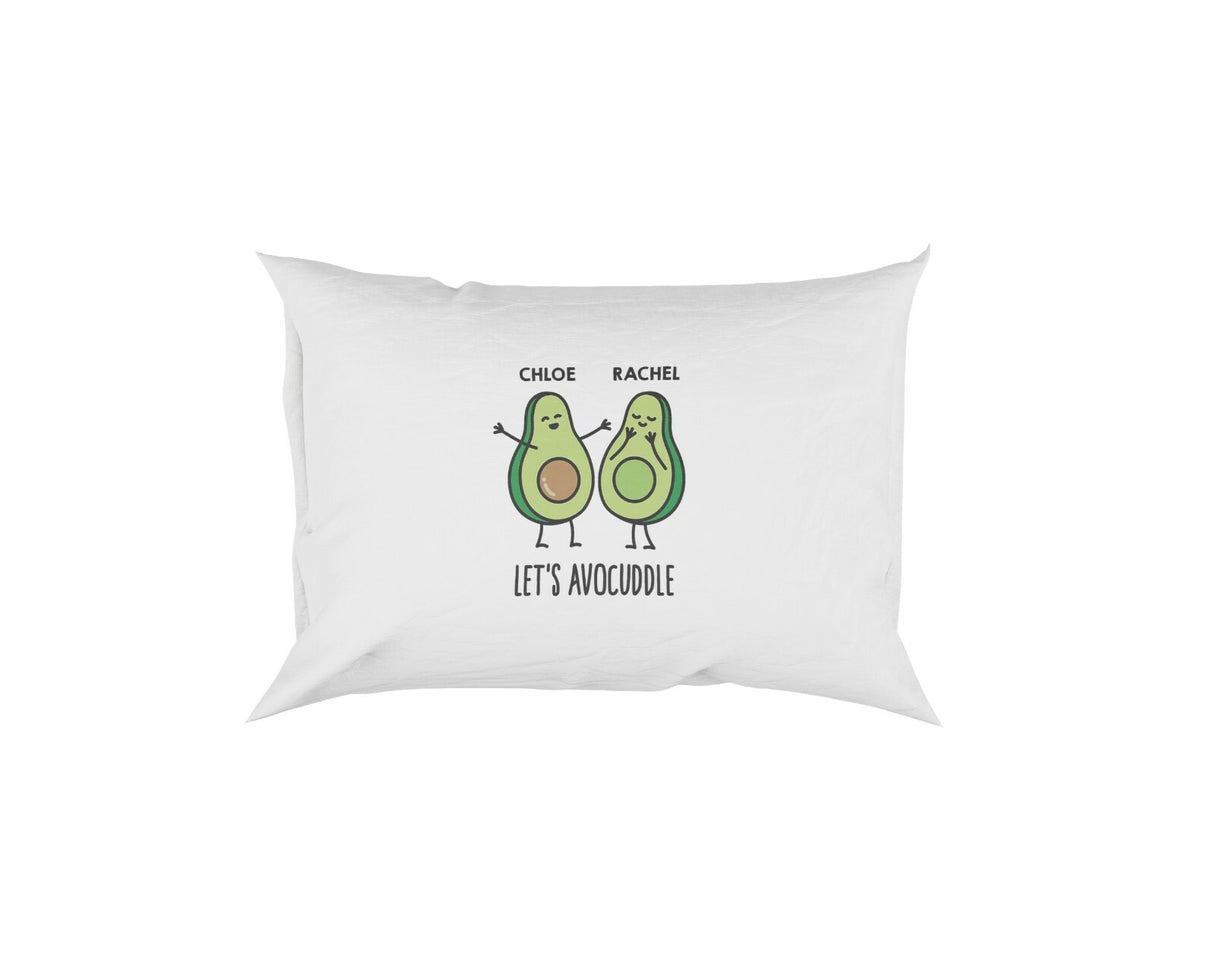 Avocuddle Avacado Funny Pun Joke Soft Pillowcase Pillow Case Cover