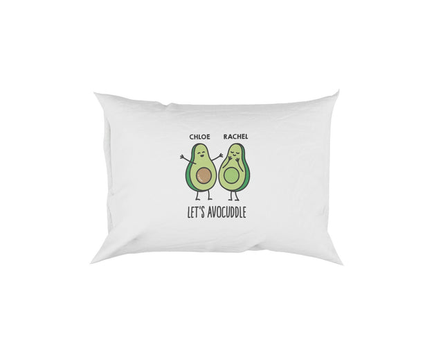 Avocuddle Avacado Funny Pun Joke Soft Pillowcase Pillow Case Cover
