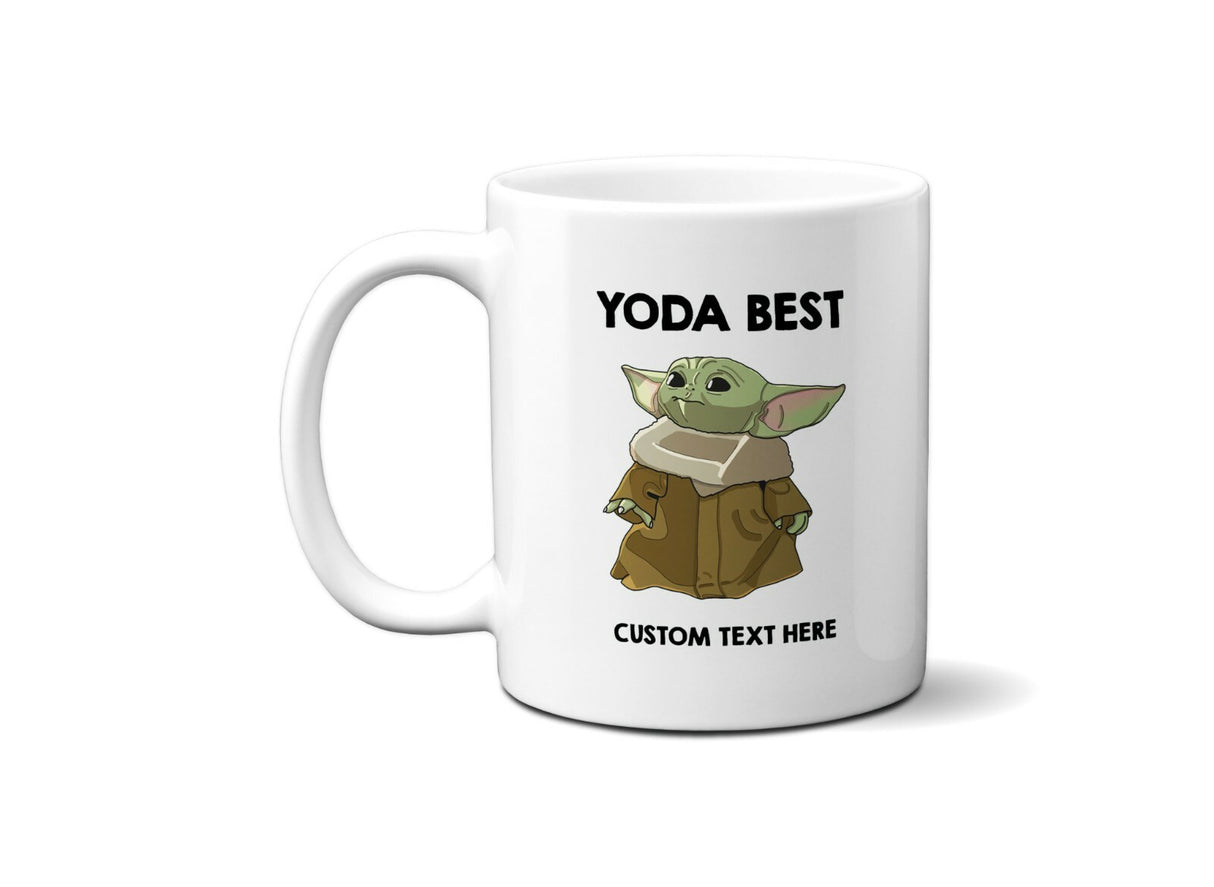 Personalised Yoda Best Inspirational Motivation Star Wars Inspired Coffee Mug