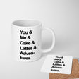 My Favourite Things Text Novelty Print Love Coffee Tea Mug Coaster Gift Him Her