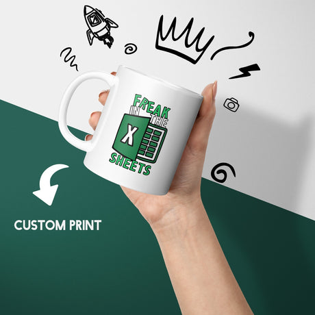 Freak In The Sheets Rude Funny Cheeky Gift Coffee Tea Mug Coaster Option Him Her