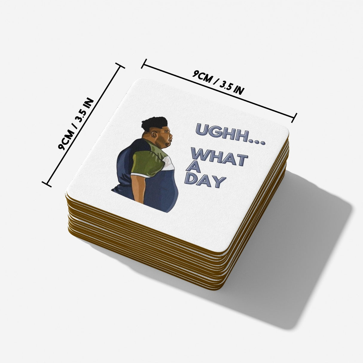 Harvey What A Day Rude Funny Cheeky Gift Coffee Tea Mug + Coaster Option Him Her