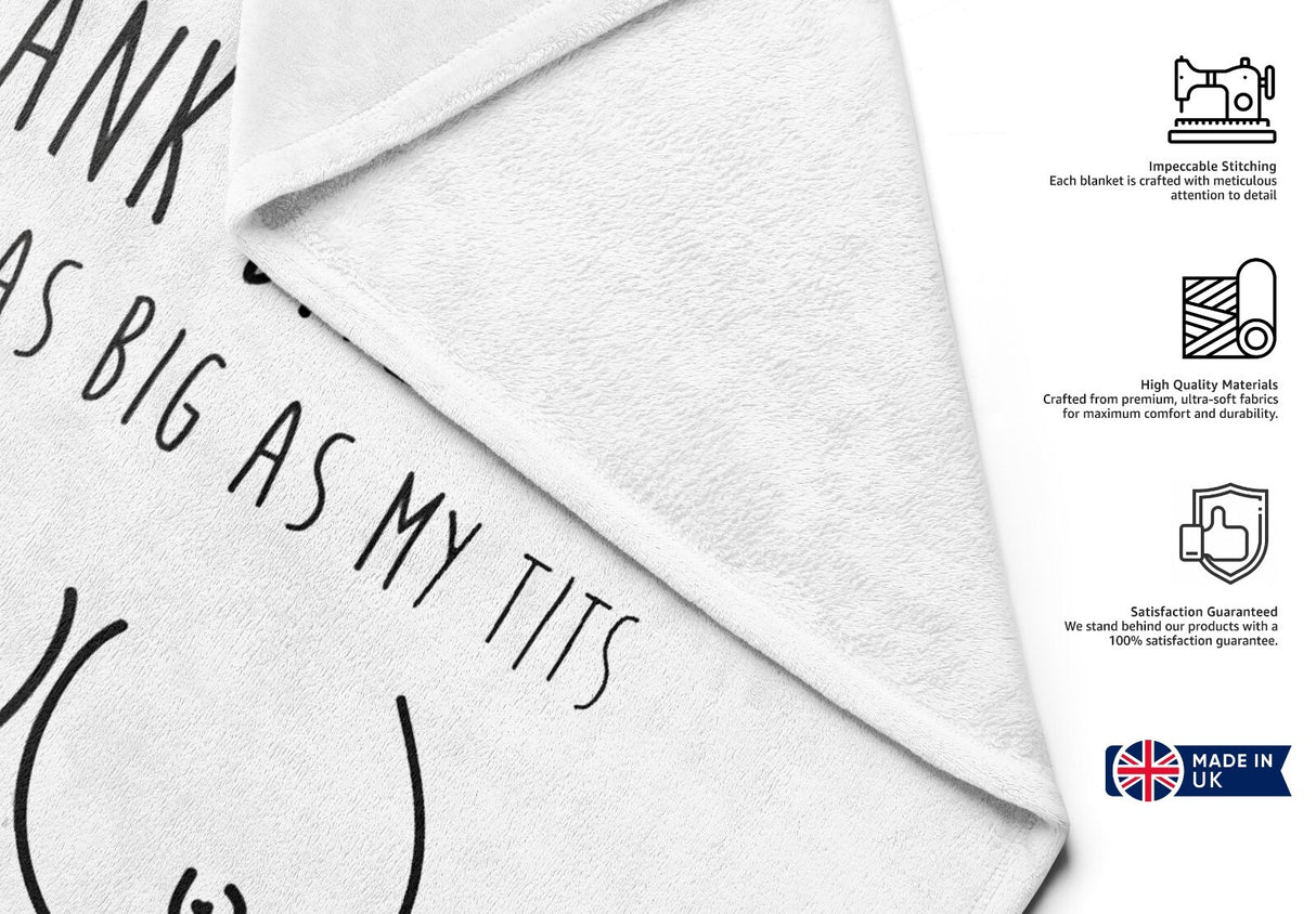 I Wish My Bank Balance Rude Joke Custom Coloured Novelty Beach Bath Sheet Towel