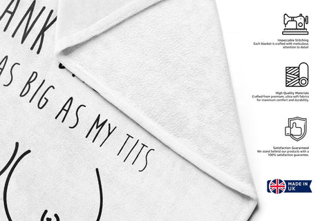 I Wish My Bank Balance Rude Joke Custom Coloured Novelty Beach Bath Sheet Towel