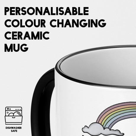 B*tch Please I'm A Unicorn Heat Sensitive Magic Colour Changing Mug Novelty  Cup