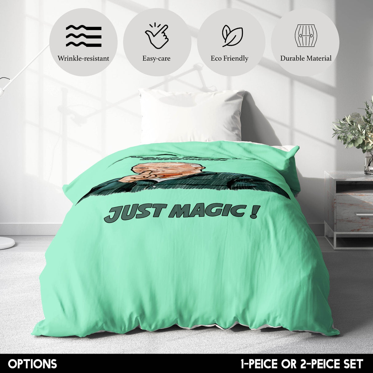 Your Birthday Is Going To Be Shhh Just Magic Bob Mortimer Single Duvet Cover