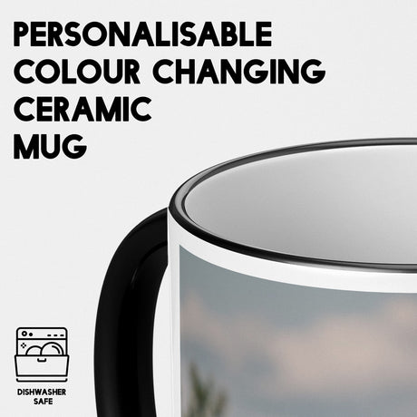 Personalised Upload Your Own Photos Heat Sensitive Magic Colour Changing Mug Cup