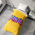 Personalised Any Name Urban Graffiti Soft Single Size Novelty Bed Duvet Cover