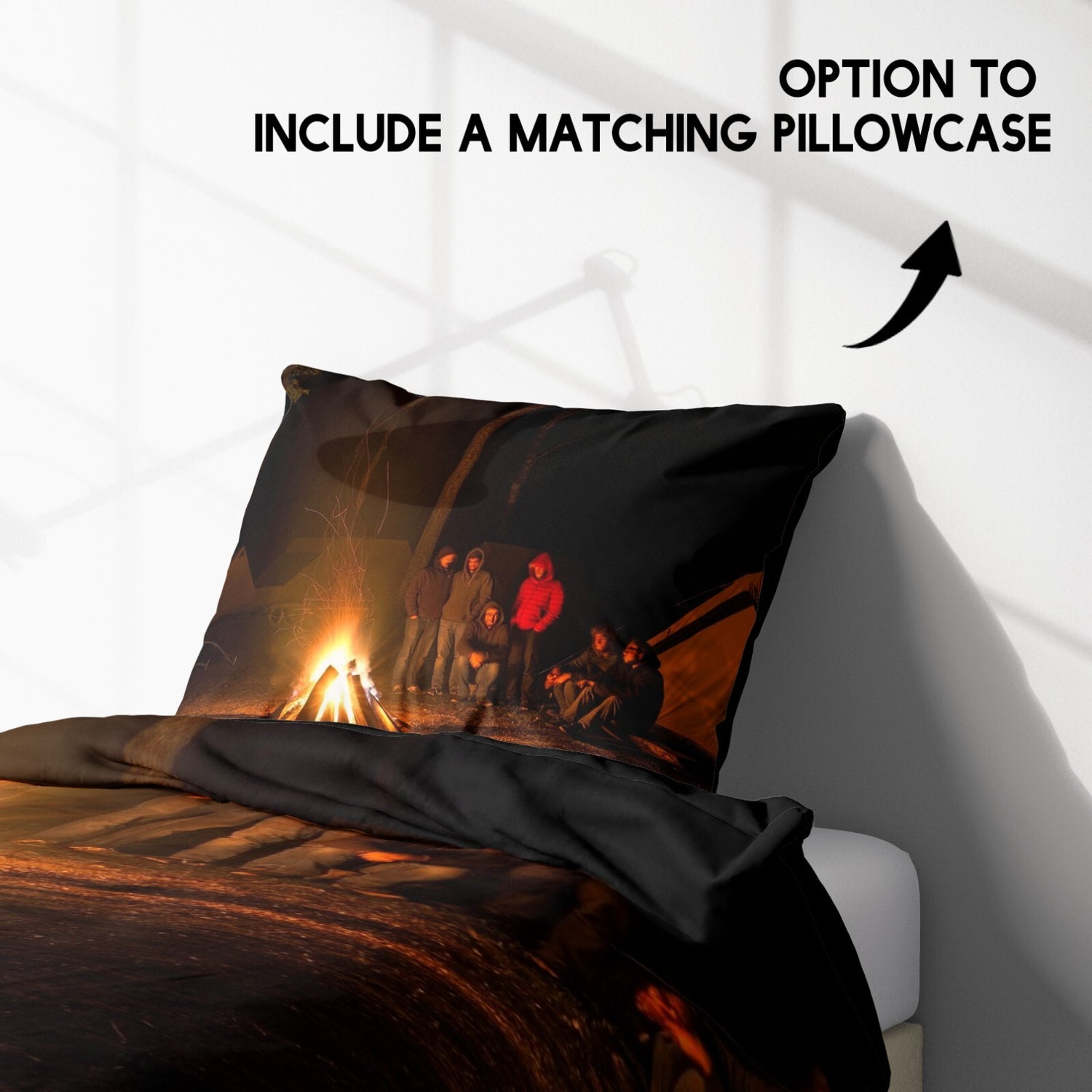 Upload Your Own Photo Personalised Customised Soft Single Size Bed Duvet Cover