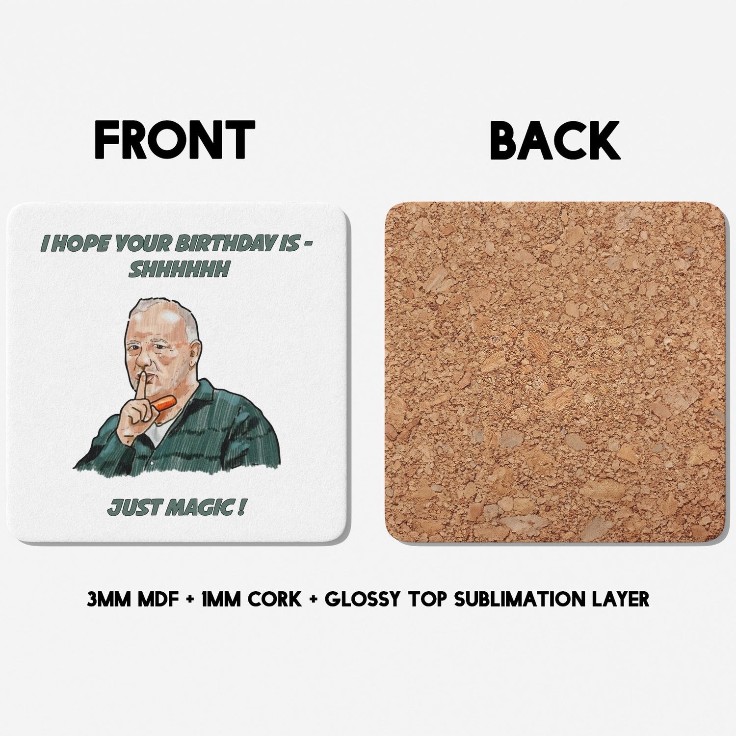 Your Birthday Is Going To Be Magic Bob Mortimer Coffee Tea Mug + Coaster Option