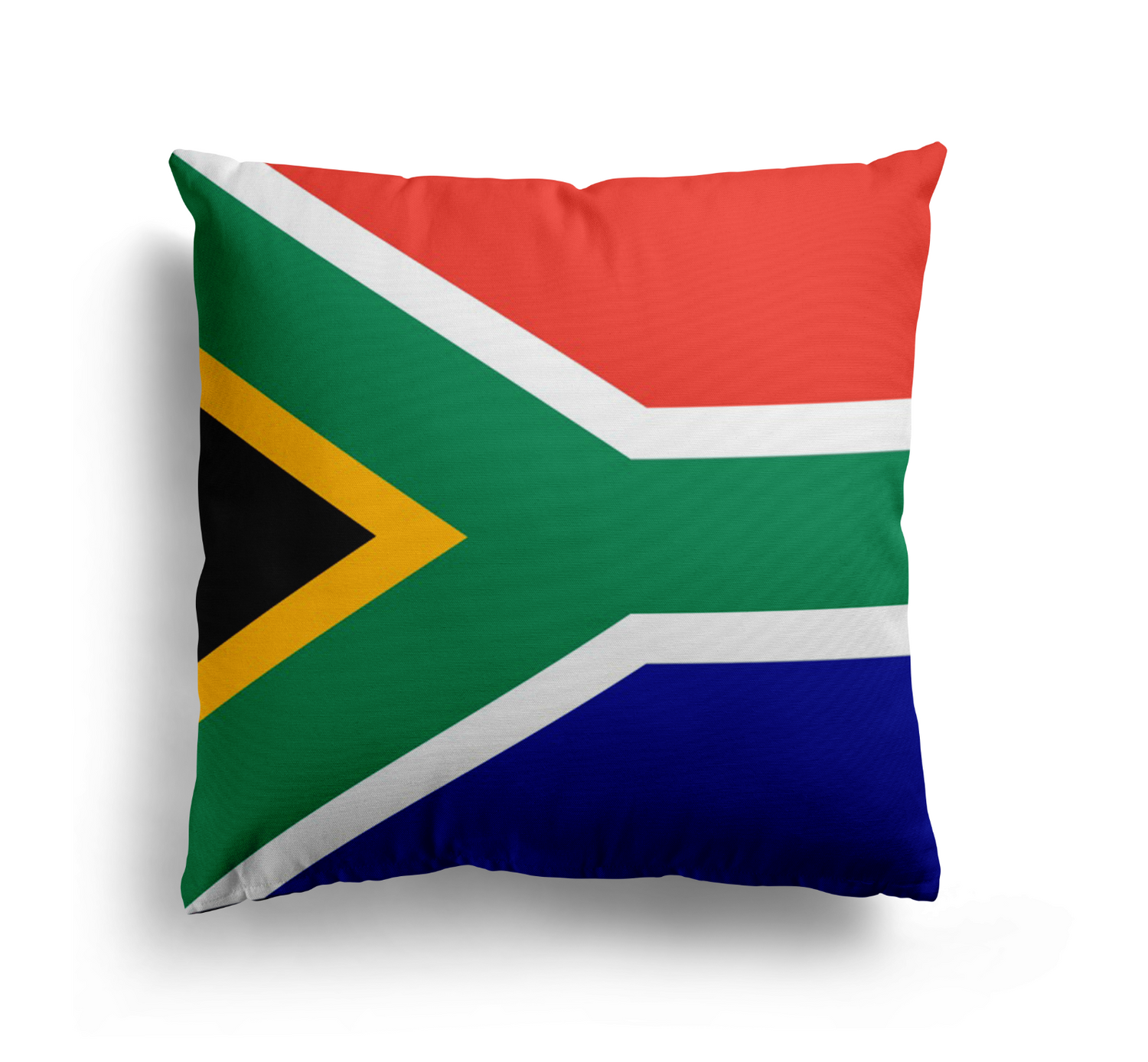 South Africa Flag SA Design Filled Square Cushion Decorative Throw Gift Any Size