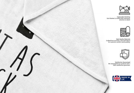 Fit As Fu*k! Rude Funny Custom Coloured Naughty Novelty Beach Bath Sheet Towel