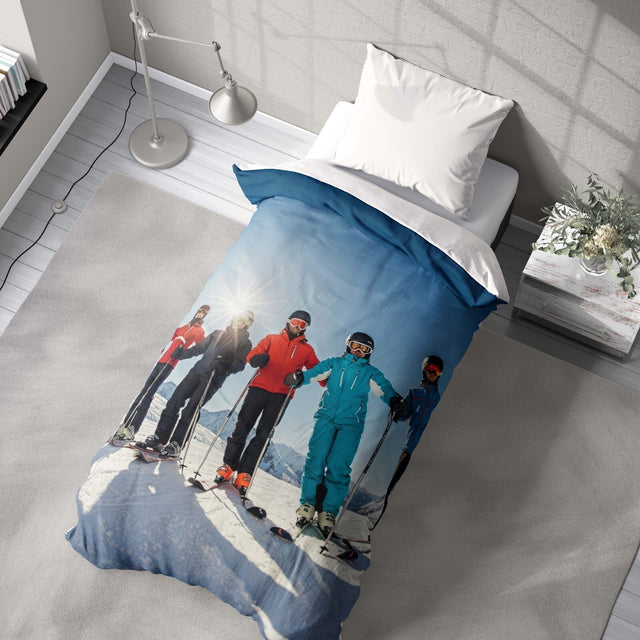 Upload Your Own Photo Personalised Customised Soft Single Size Bed Duvet Cover