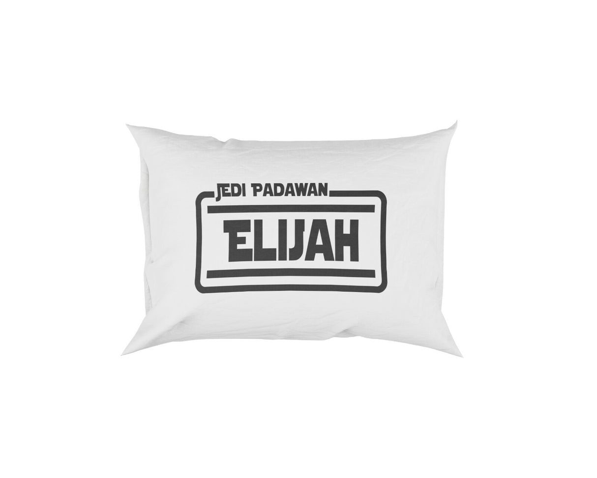 Jedi Star Wars Theme Inspired Personalised Name Soft Pillowcase Cover Gift