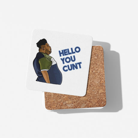 Harvey Hello You C*nt Rude Cheeky Gift Coffee Tea Mug + Coaster Option Him/Her
