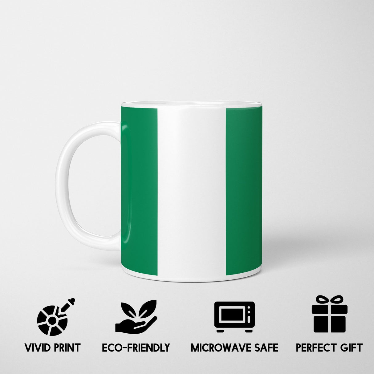 Nigeria Flag Nigerian Design Coffee Tea Mug Cup Set Coaster Gift Him Her Custom